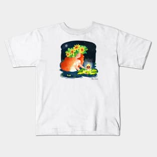 fire flower Kids T-Shirt